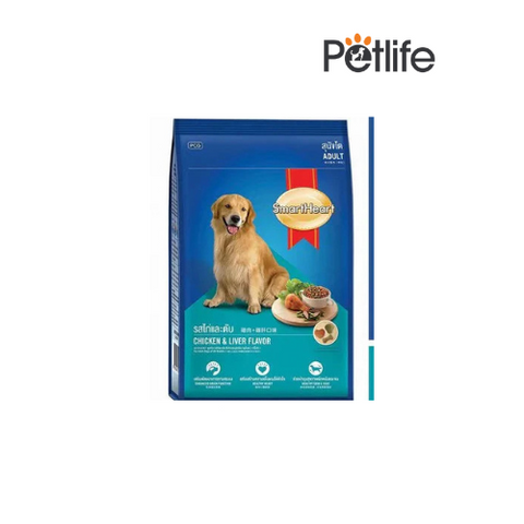 Smartheart – Chicken & Egg Flavor for Adult Dogs of All Breed – 20 KG