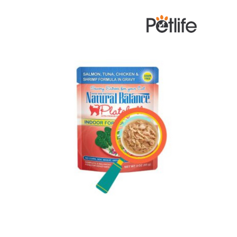Natural Balance Cat Food Pouches – Salmon Tuna Chicken