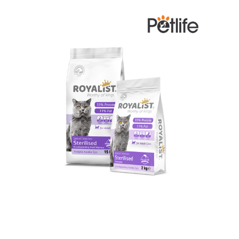 Royalist Adult Cat Food Sterilised – 2 KG