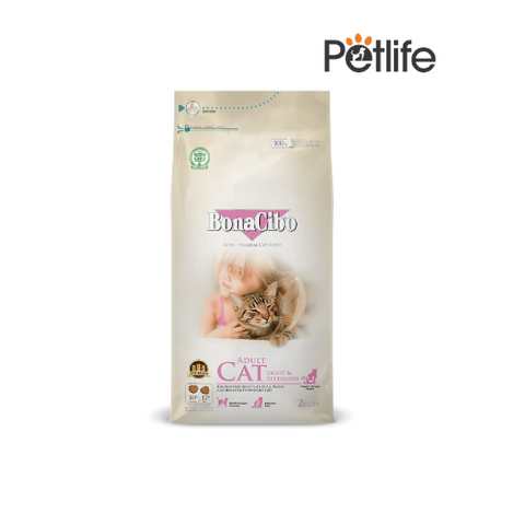Bonacibo Adult Light Sterilized Cat Food – 5 KG