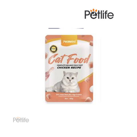 Pet Metro Adult Cat Food Pouches – 100 Gram