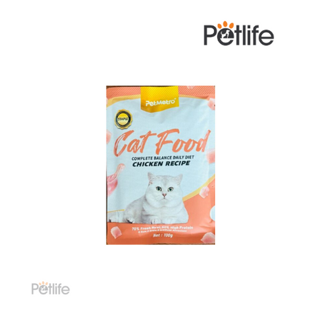 Pet Metro Adult Cat Food Pouches – 100 Gram