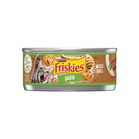 Friskies Pate Mixed Grill Wet Cat Food 156g