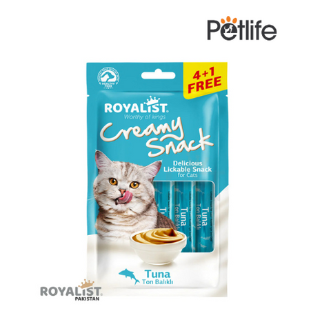 Royalist Creamy Snack Pack Tuna / Cat Treat – 75 Gram