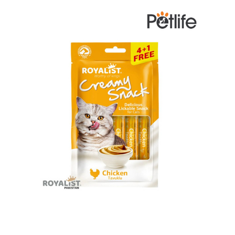 Royalist Creamy Snack Pack Chicken / Cat Treat – 75 Gram