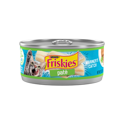 Friskies Paté Mariner's Catch Wet Cat Food 156g