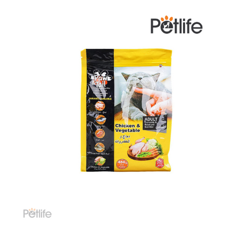 Paw And Tail Adult Cat Food Chicken And Vegetables