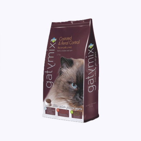 GATYMIX Cat Food CASTRATED n RENAL 1.5KG