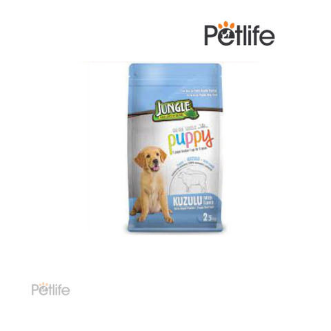 Jungle Puppy Dog Food With Lamb – 2.5 KG