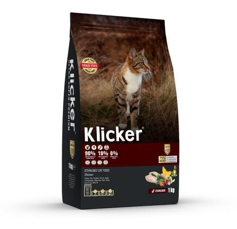 Klicker Sterilised Cat Chicken
