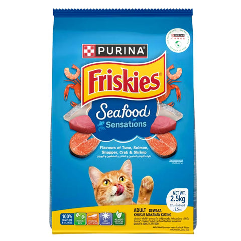 Friskies Seafood Sensations Dry Cat Food