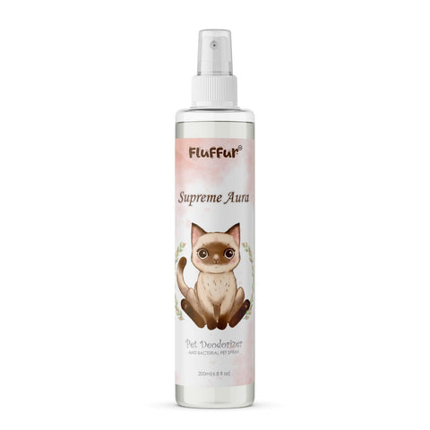 Fluffur Supreme Aura Pet Deodorizer Spray – 200 ML