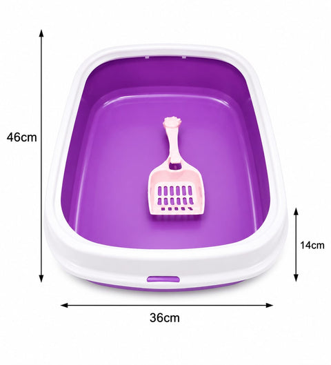 Litter Tray L (With Lid & Scoop) Local
