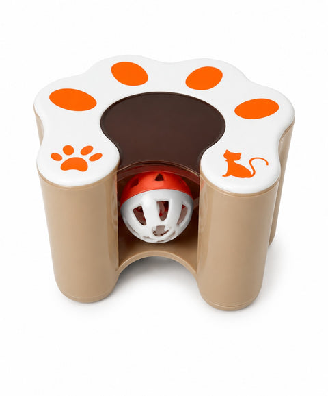 Interactive Scratch Pad in The Shape Of A Jug Ball With Catnip