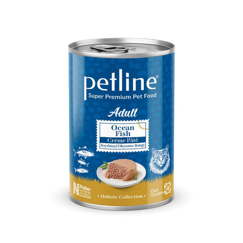 Petline Super Premium Adult Wet Cat Food Ocean Fish 395 g