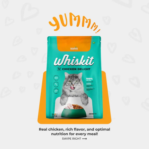 Whiskit Chicken Delight cat food