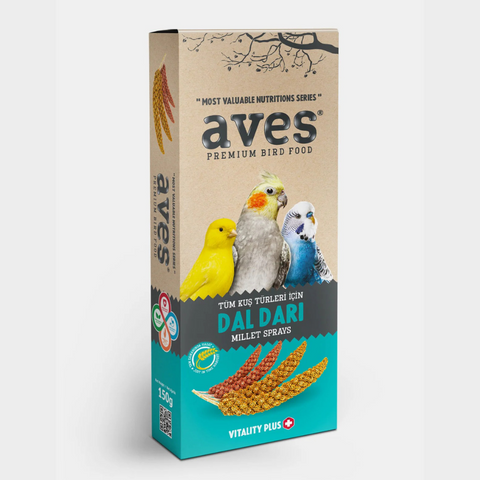 Aves Premium Dal Dari Millet Sprays 150g