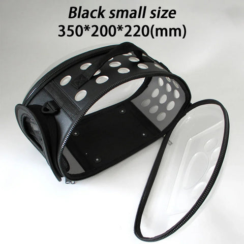 Transparent Breathable Travel Bag for Cats & Small Dogs
