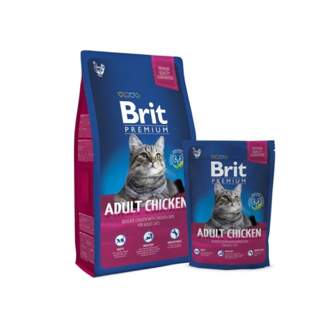 Brit Premium Adult Cat Food Chicken