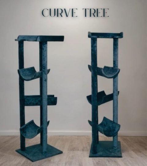 Curve Tree Cat Scratcher