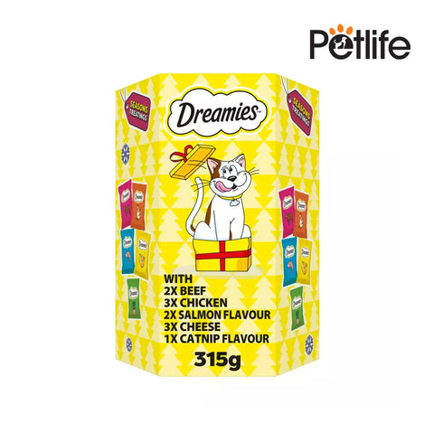 Dreamies Cat Treats Variety Gift Box 315g