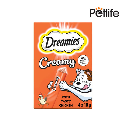 Dreamies Creamy Cat Treat with Chicken 40g
