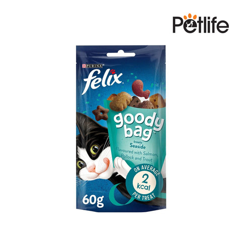 Felix Goody Bag Adult Cat Treats Seaside Mix 60g