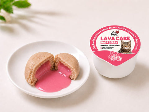 Flori Pet Lava Cake Cat Treat Raspberry 65g