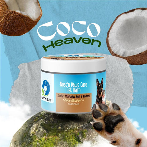 Fluff n Buff Nose and Paws Care Pet Balm Coco Heaven 50ml