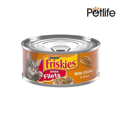 Friskies Prime Filets With Chicken in Gravy Wet Cat Food - 156Grams