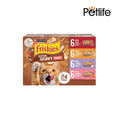 Friskies Tin Gravy Variety 5.5OZ