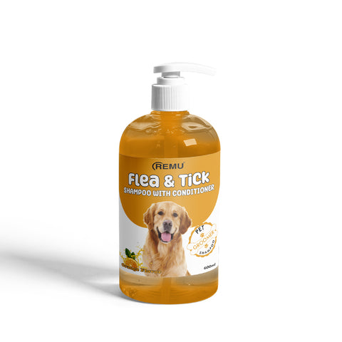Remu Flea n Tick Shampoo with Conditioner 600ML