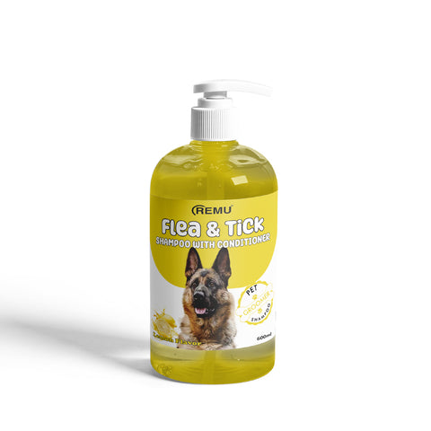 Remu Flea n Tick Shampoo with Conditioner 600ML