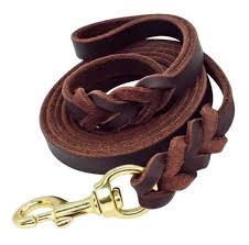 GSD Leather Leash (Long) 9ft