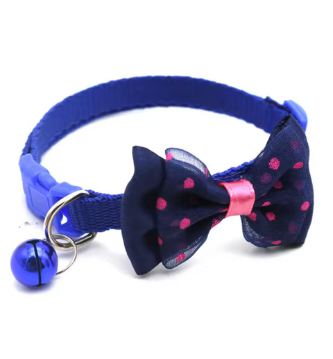Imported Cat Collar with Bow additional view