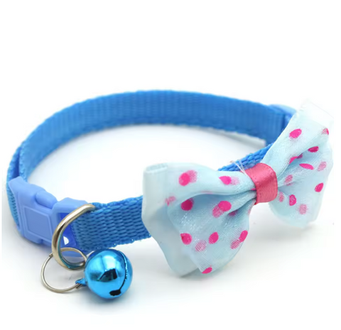 Imported Cat Collar with Bow additional view