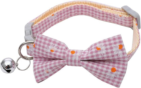 High Quality Imported Cat Collar with Bow additional view