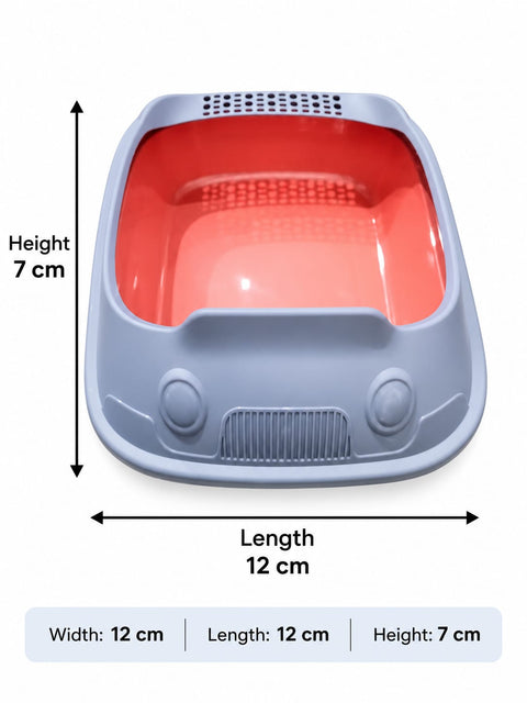 Medium Cat Shape Litter Tray