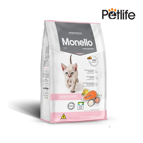 MONELLO KITTEN FOOD SALMON AND CHICKEN – 1 KG