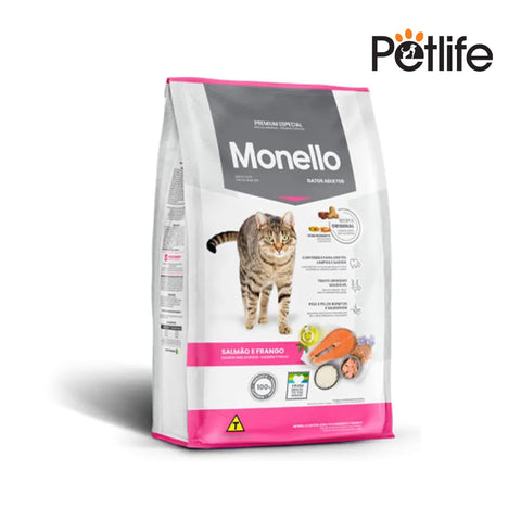 MONELLO ADULT CAT FOOD – SALMON AND CHICKEN