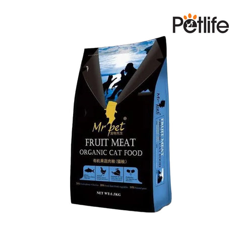 MR. PET CAT ORGANIC CAT FOOD RANGE