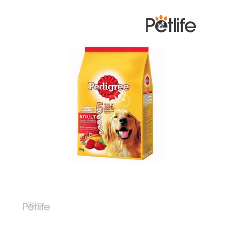 Pedigree Adult Dog Food Beef and Vegetable Flavor