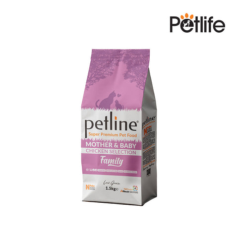 PETLINE SUPER PREMIUM MOTHER & BABY FOOD CHICKEN SELECTION