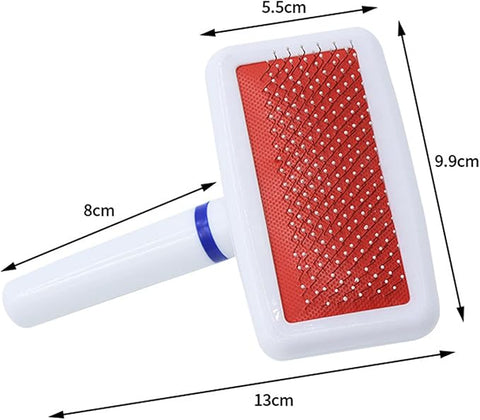 Plastic White Pet Grooming Brush additional view