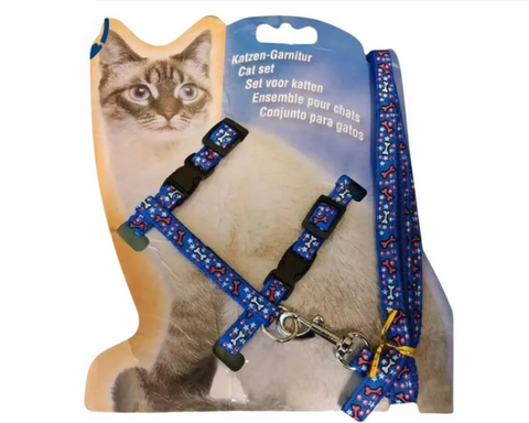 Printed Imported Cat Harness