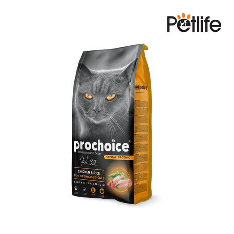 Prochoice Pro32 Chicken & Rice Recipe | Adult Cat