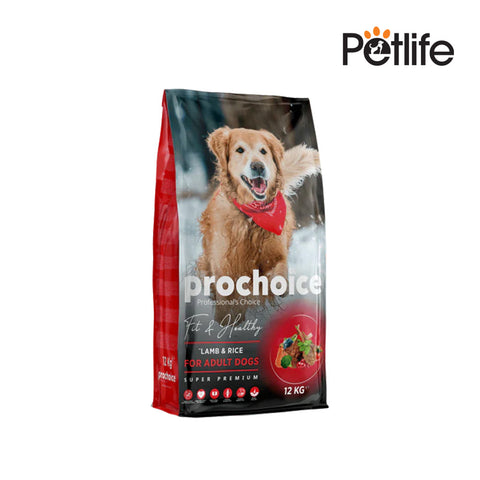 Prochoice Adult Dog Fit & Healthy Lamb & Rice Recipe