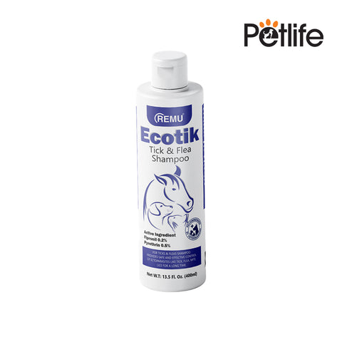 Remu Ecotik Tick and Flea Medicated Shampoo