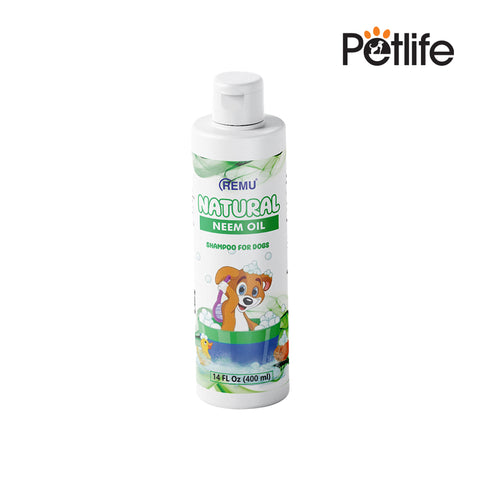 Remu Natural Tick and Flea Shampoo with Neem Oil