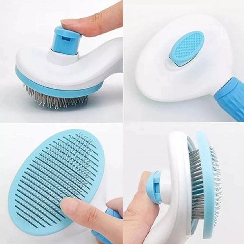 Round Button Pet Grooming Brush additional view